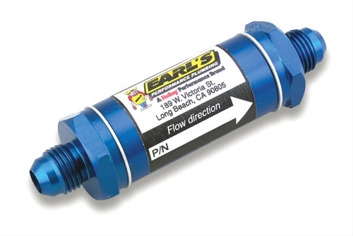 EARL'S FUEL FILTER - 6AN - BLUE - 35 MICRON - 230106ERL