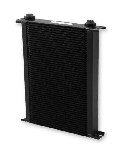 EARLS ULTRAPRO OIL COOLER - 50 ROW - WIDE - BLACK - 450ERL