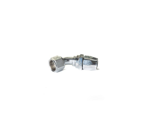 FRAGOLA HOSE END - 45° -12AN - CHROME - 224512-CH