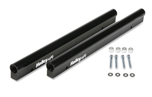 HOLLEY FUEL RAIL KIT - FOR HI-RAM CATHEDRAL PORT DUAL-QUAD INTAKE - 534-204