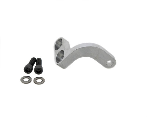 LJMS HOLLEY HI-RAM/LO-RAM THROTTLE CABLE BRACKET - w/HARDWARE - NATURAL - LJMS88172