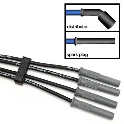 MSD SPARK PLUG WIRE - 8.5mm - GM TRUCK - SOLD INDIVIDUALLY - 32823-1