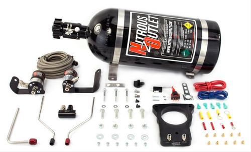 NITROUS OUTLET 78MM - 2004 GTO HARDLINE PLATE SYSTEM - 50-200HP - 10LB BOTTLE - 00-10121-78-10