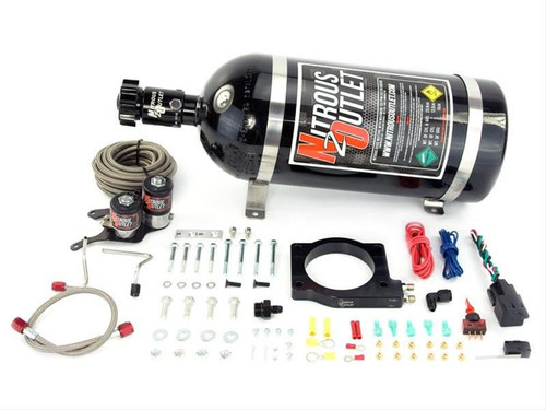 NITROUS OUTLET 2012-2015 CAMARO ZL1 HARDLINE PLATE SYSTEM - 50-200HP - NO BOTTLE - 00-10148-00
