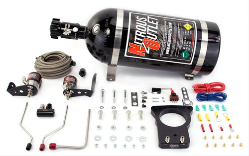 NITROUS OUTLET 78MM 98-02 F-BODY HARDLINE PLATE SYSTEM - 50-200HP - 10LB BOTTLE - 00-10118-78-10