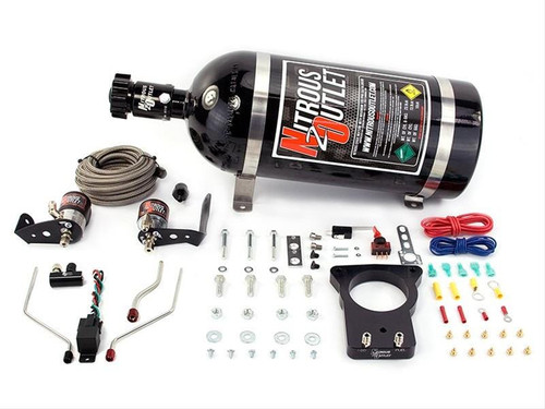 NITROUS OUTLET 78MM 98-02 F-BODY HARDLINE PLATE SYSTEM - 50-200HP - 12LB BOTTLE - 00-10118-78-12