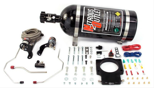 NITROUS OUTLET 90MM - 08-09 G8 GT/GXP HARDLINE PLATE SYSTEM - 50-200HP - 10LB BOTTLE - 00-10120-90-10