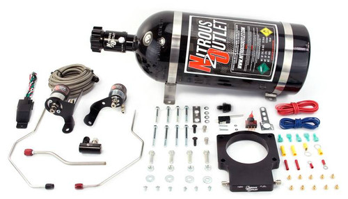 NITROUS OUTLET 90MM - 08-09 G8 GT/GXP HARDLINE PLATE SYSTEM - 50-200HP - 15LB BOTTLE - 00-10120-90-15