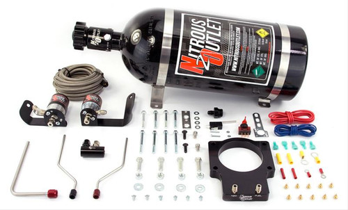 NITROUS OUTLET 92MM - FAST INTAKE - 04-06 GTO HARDLINE PLATE SYSTEM - 50-200HP - 10LB BOTTLE - 00-10121-92-10