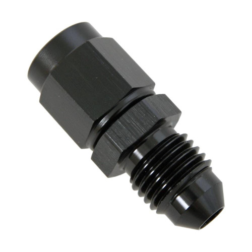 NITROUS OUTLET 3 AN FEMALE X 4AN MALE STRAIGHT SWIVEL (BLACK), 00-01609