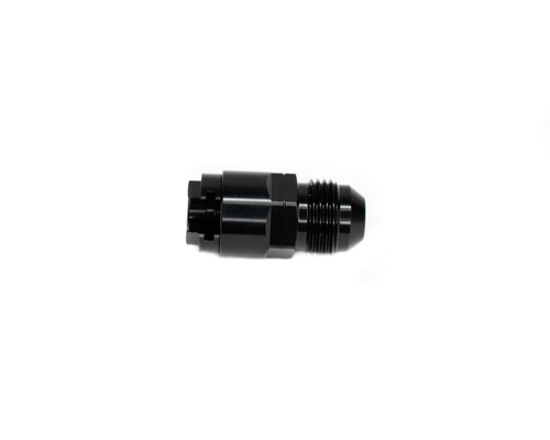 BTR AN ADAPTER - 8AN TO 5/16" FEMALE PREMIUM QUICK CONNECT - BLACK - ADPT-03-008