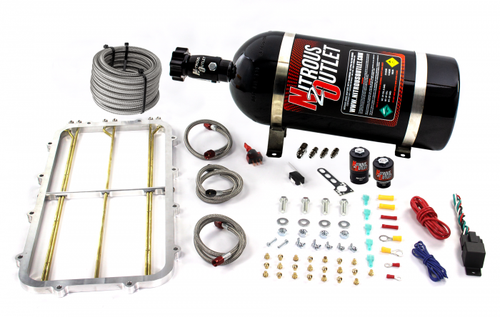 NITROUS OUTLET HI-RAM SINGLE STAGE INTAKE PLATE SYSTEM - 00-10183-10