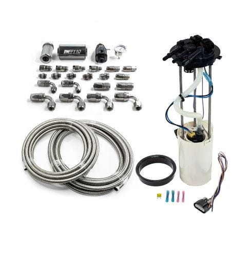DEATSCHWERKS DW400 PUMP MODULE & RETURN KIT - 99-04 SILVERADO/SIERRA - 9-401-603-7010