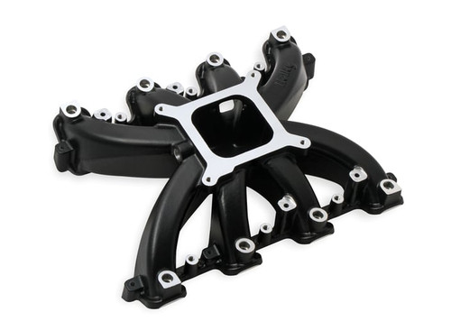 HOLLEY SINGLE PLANE EFI INTAKE MANIFOLD - LS3/L92 - BLACK - 300-136BK