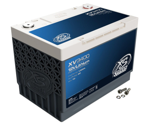 XS POWER 12V 1335 AMP LITHIUM BATTERY - 670 CRANKING AMPS - XV3400