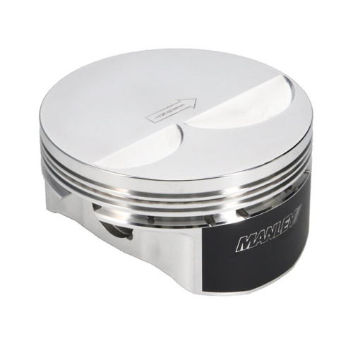 Manley Chevrolet LS Piston Set - 4.010in Bore 1.115in CH, -4.00 CC