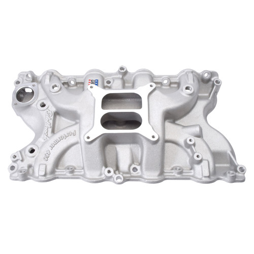 Performer 460 Intake Manifold #2166 for Ford 429/460, Non-EGR, Satin Finish (2166)
