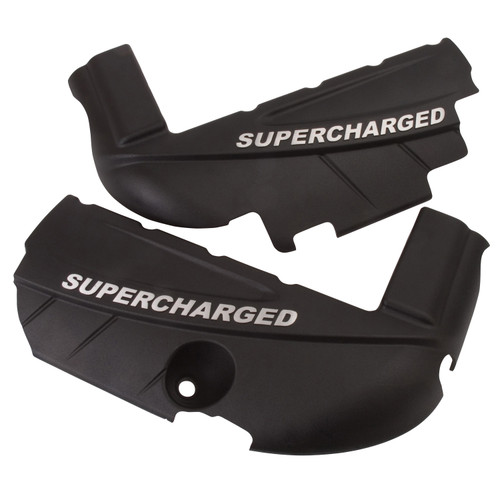 Edelbrock Supercharger Coil Covers #41143 For 10-15 Camaro SS W/Low Profile Top (41143)