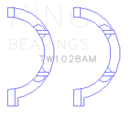 King Engine Bearings Chrysler Pentastar 3.6L ERB V6 Thrust Washer Set