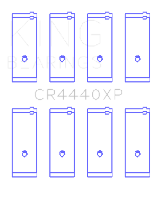 King Engine Bearings Ford Cortina 2000 Xl (Size +0.50mm) Connecting Rod Bearing Set