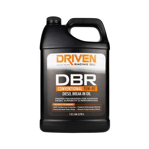 Driven Racing Oil DBR SAE 15W-40 - Gallon — 4 pack — product photo courtesy Driven Racing Oil