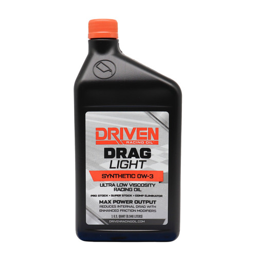 Driven Racing Oil Drag Light 0W-3 - Quart — product photo courtesy Driven Racing Oil