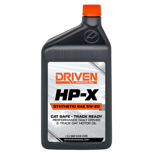 Driven Racing Oil HP-X SAE 5W-20 - Quart — product photo courtesy Driven Racing Oil