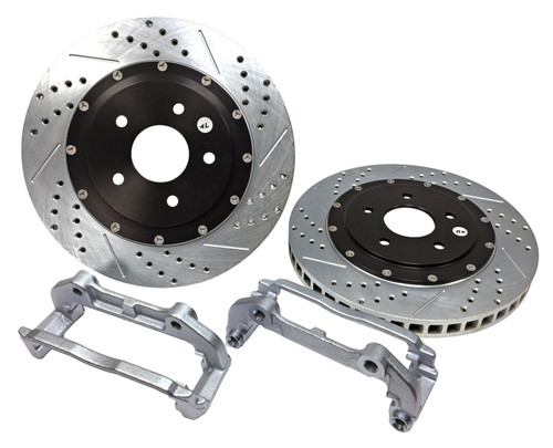 Baer Brakes 04-09 Cadillac XLR Eradispeed+ Front SDZ 2-Piece Performance Brake Rotors