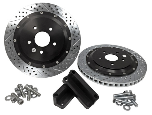 Baer Brakes 04-09 Cadillac XLR Eradispeed+ Rear SDZ 2-Piece Performance Brake Rotors