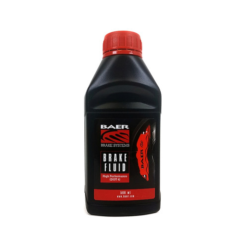 Baer Brakes 4 High Performance Brake Fluid, 16.9oz/500ml Bottle