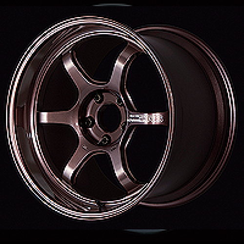 Advan R6 18x9.5 +45 5x114.3 Racing Copper Bronze Wheel