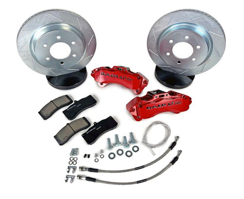 Baer Brakes 05-23 Toyota Tacoma 13.5in 6T Front SZ Brake Kit - Hugger Orange