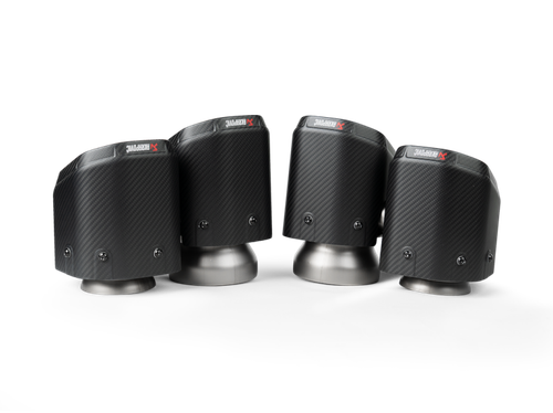 Akrapovic 2024+ BMW M5 (G90,G99) Hexagonal Carbon Fiber Tail Pipe Set