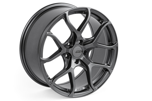APR A01 Flow Formed 18x8.5 / 5x112 / ET45 / 66.5mm Bore / Gunmetal Grey Wheel