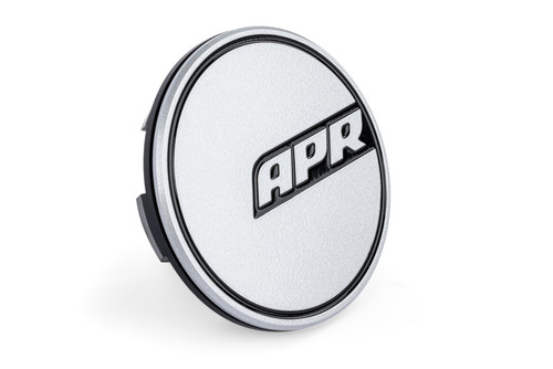 APR Center Cap (Use w/Flow Formed Wheels) - Floating & Self Leveling - Silver