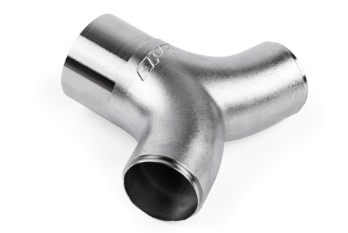 APR Cast T304 Stainless Steel Y-Splitter - 76mm to Dual 63.5mm (3in to Dual 2.5in)