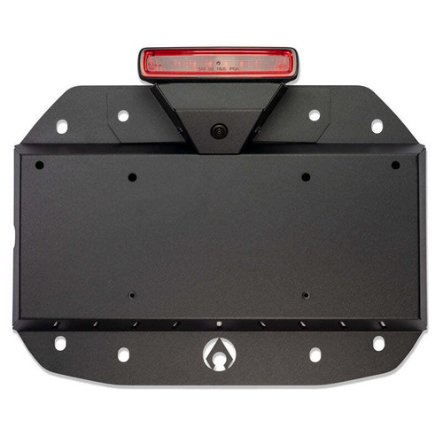 Artec Industries 18-25 Jeep Wrangler JL Sahara Jl Spare Tire Delete Kit V2 - Powdercoated Alum