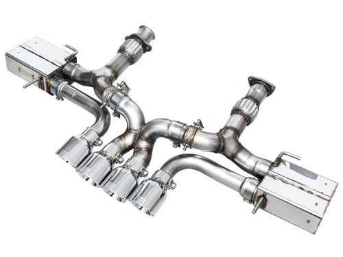 AWE Tuning 23-25 Chevrolet C8 Corvette Z06 5.5L SwitchPath Exhaust System - Chrome Silver Tips