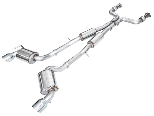 AWE Tuning 2023 Nissan Z RZ34 RWD Touring Edition Cat-Back Exhaust System w/ Chrome Silver Tips