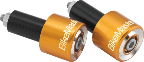 BikeMaster Anodized Aluminum Barend Pair - Gold