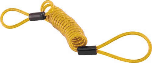 Bully Lock Reminder Disc Cable 4 ft. - Yellow