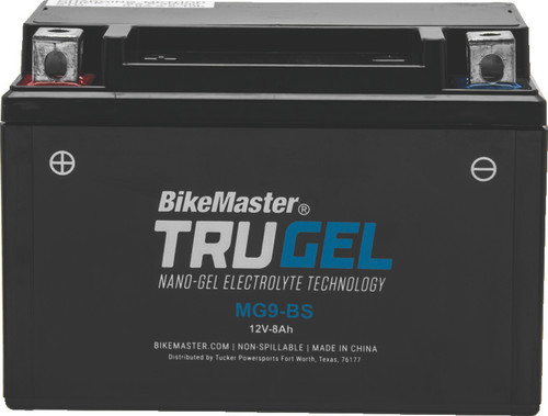 BikeMaster TruGel Battery - MG9-BS
