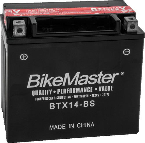 BikeMaster Battery - BTX14-BS