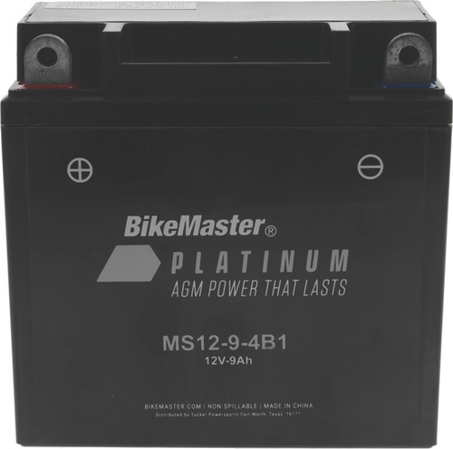 BikeMaster AGM Battery - MS12-9-4B1
