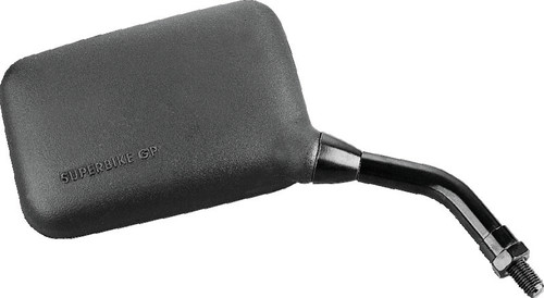 BikeMaster Superbike AX Mirror 10mm - Right - Black