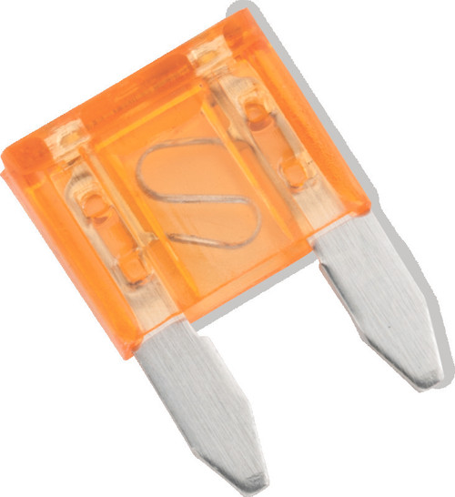 BikeMaster 5Piece 5A Replacement Mini Blade Fuse