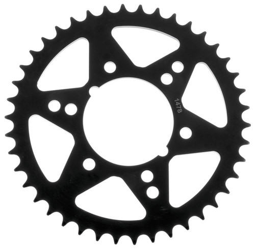 BikeMaster Polaris Rear Steel Sprocket 520 38T - Black