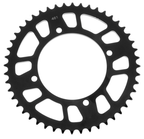 BikeMaster Kawasaki Rear Steel Sprocket 420 49T - Black