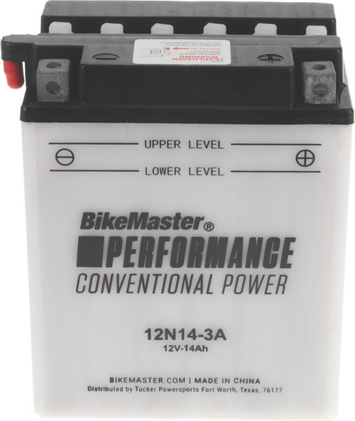 BikeMaster Battery - 12N14-3A