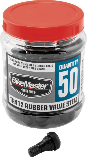 BikeMaster Valve Stem TR412 Rubber Tub/51